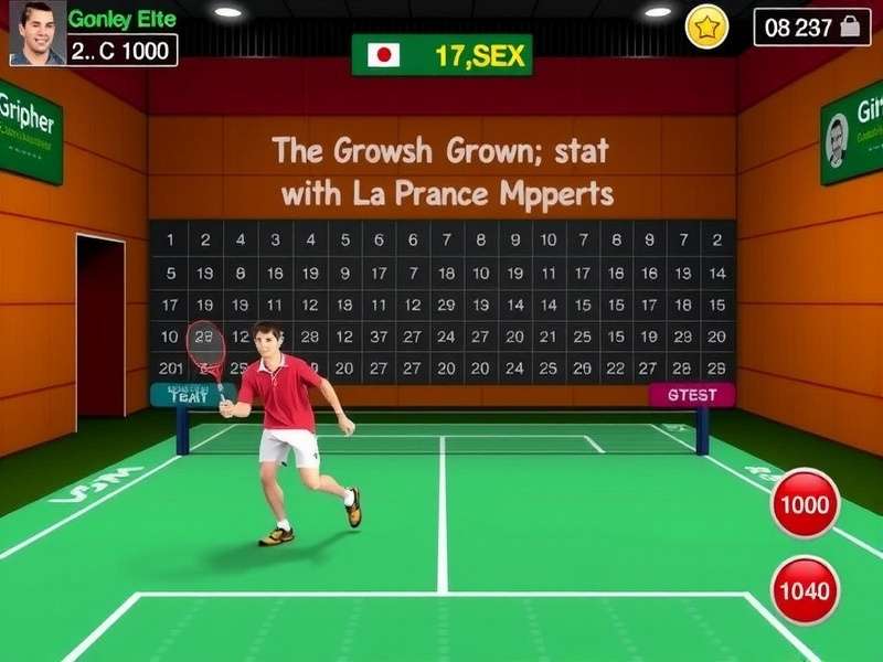 Andhra Squash Champion Elite gameplay screenshot